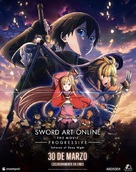 Gekijouban Sword Art Online the Movie: Progressive - Kuraki Yuuyami no Scherzo - Mexican Movie Poster (xs thumbnail)
