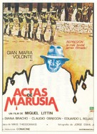 Actas de Marusia - Mexican Movie Poster (xs thumbnail)