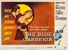 The Blue Gardenia - British Movie Poster (xs thumbnail)