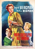 La paura - Italian Movie Poster (xs thumbnail)