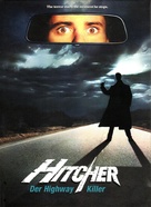 The Hitcher - German Blu-Ray movie cover (xs thumbnail)
