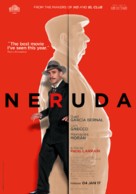 Neruda - Belgian Movie Poster (xs thumbnail)