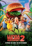 Cloudy with a Chance of Meatballs 2 - Spanish Movie Poster (xs thumbnail)
