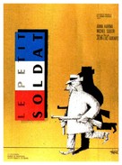Le petit soldat - French Movie Poster (xs thumbnail)