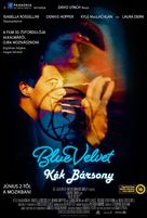 Blue Velvet - Hungarian Movie Poster (xs thumbnail)