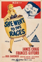 She Went to the Races - Australian Movie Poster (xs thumbnail)