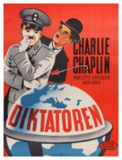 The Great Dictator - Danish Movie Poster (xs thumbnail)