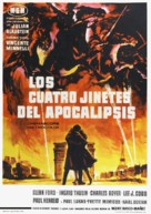The Four Horsemen of the Apocalypse - Spanish Movie Poster (xs thumbnail)