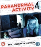 Paranormal Activity 4 - British Blu-Ray movie cover (xs thumbnail)