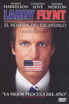 The People Vs Larry Flynt - Argentinian DVD movie cover (xs thumbnail)