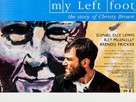 My Left Foot - British Movie Poster (xs thumbnail)