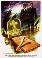 Night of the Living Dead - Spanish Movie Poster (xs thumbnail)