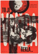 Murder She Said - Czech Movie Poster (xs thumbnail)