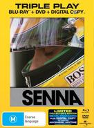 Senna - Australian Blu-Ray movie cover (xs thumbnail)
