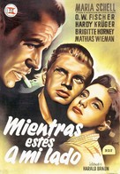 Solange Du da bist - Spanish Movie Poster (xs thumbnail)