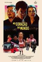 No cora&ccedil;&atilde;o do mundo - Brazilian Movie Poster (xs thumbnail)