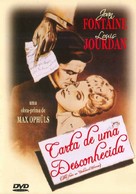 Letter from an Unknown Woman - Brazilian DVD movie cover (xs thumbnail)