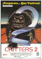 Critters 2: The Main Course - Spanish Movie Poster (xs thumbnail)