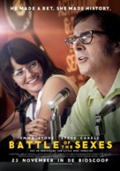 Battle of the Sexes - Dutch Movie Poster (xs thumbnail)