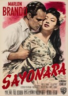 Sayonara - German Movie Poster (xs thumbnail)