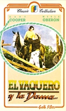The Cowboy and the Lady - Argentinian VHS movie cover (xs thumbnail)