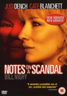 Notes on a Scandal - British Movie Cover (xs thumbnail)