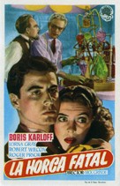 The Man They Could Not Hang - Spanish Movie Poster (xs thumbnail)