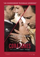 3 coeurs - Spanish Movie Poster (xs thumbnail)