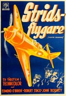 Fighter Squadron - Swedish Movie Poster (xs thumbnail)
