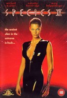 Species II - British DVD movie cover (xs thumbnail)