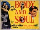 Body and Soul - Movie Poster (xs thumbnail)