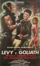 Levy et Goliath - Italian VHS movie cover (xs thumbnail)