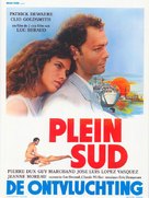 Plein sud - Belgian Movie Poster (xs thumbnail)