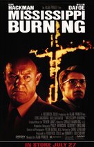 Mississippi Burning - Video release movie poster (xs thumbnail)