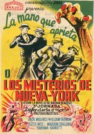 The Amazing Exploits of the Clutching Hand - Spanish Movie Poster (xs thumbnail)