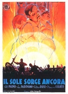 Il sole sorge ancora - Italian Movie Poster (xs thumbnail)