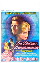Les liaisons dangereuses - Belgian Movie Poster (xs thumbnail)