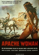 Una donna chiamata Apache - Danish Movie Poster (xs thumbnail)
