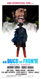 Un buco in fronte - Italian Movie Poster (xs thumbnail)