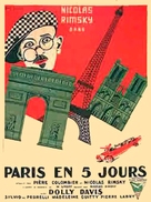 Paris en cinq jours - French Movie Poster (xs thumbnail)