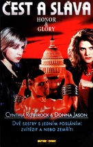 Honor and Glory - Slovak VHS movie cover (xs thumbnail)
