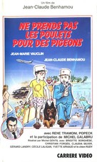 Ne prends pas les poulets pour des pigeons - French VHS movie cover (xs thumbnail)