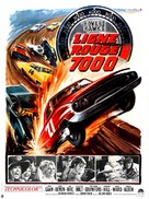 Red Line 7000 - French Movie Poster (xs thumbnail)