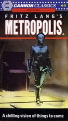 Metropolis - British VHS movie cover (xs thumbnail)