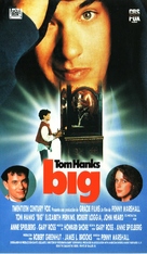 Big - Spanish VHS movie cover (xs thumbnail)