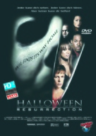 Halloween Resurrection - German DVD movie cover (xs thumbnail)