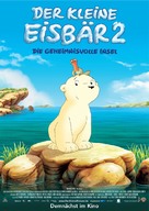 Der kleine Eisb&auml;r 2 - Die geheimnisvolle Insel - German Movie Poster (xs thumbnail)