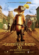 Puss in Boots - German Movie Poster (xs thumbnail)