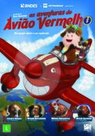 As Aventuras do Avi&atilde;o Vermelho - Brazilian DVD movie cover (xs thumbnail)