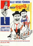 All the Way to Paris - German Movie Poster (xs thumbnail)